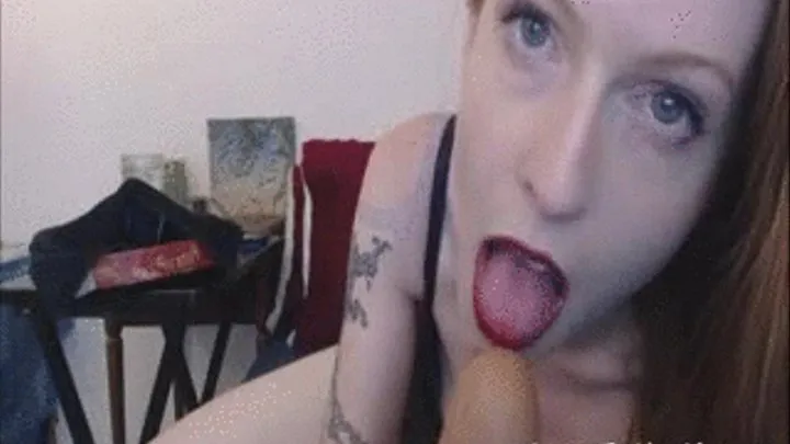 Hot blowjob with lots of tongue