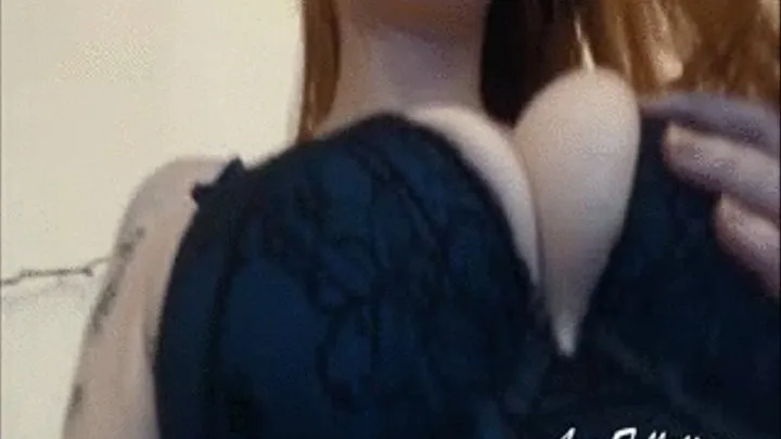 Redhead in lacy bra JOI REQ