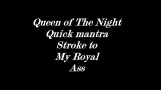 Stroke to My Royal Ass - JOI Mantra Video