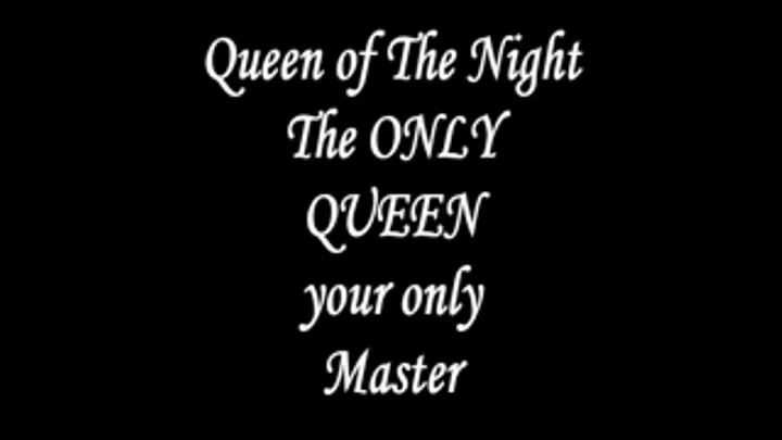 The One The Only Queen your Owner Video