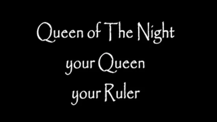 your Queen, your Ruler Video