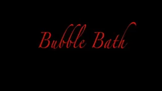 Mistress Isadora in the bubble bath