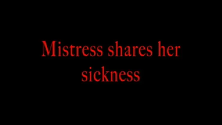 Mistress Isadora gives you her cold