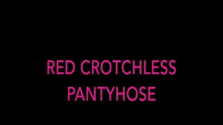 Red pantyhose