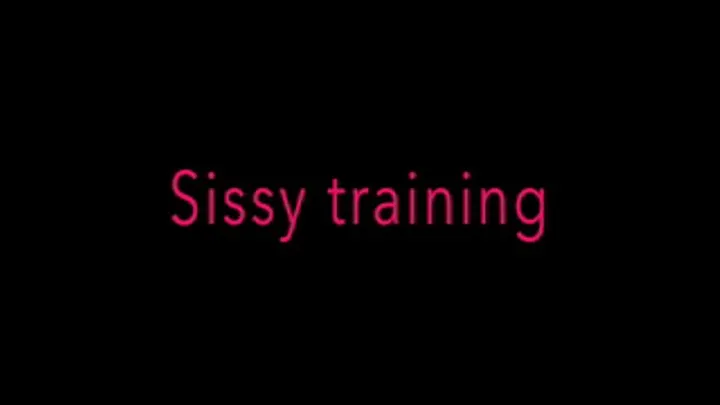 Sissy Training