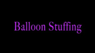 Mistress Isadoras balloon stuffing