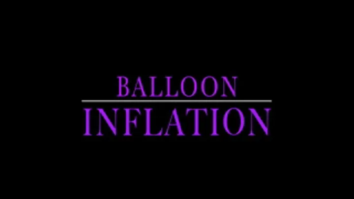 Balloon inflation