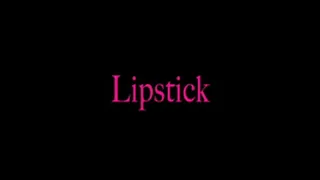 Lipstick and lips