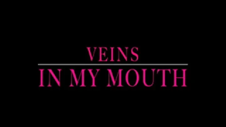 Mistress Isadora's veiny mouth