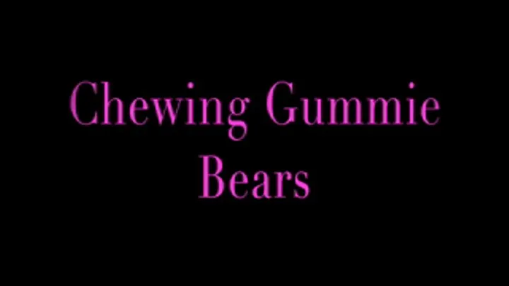 Mistress Isadoa chewng gummy bears