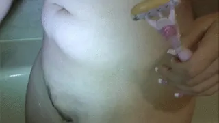 Shaving my Pussy in