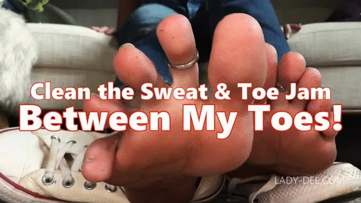 Clean the Sweat & Toe Jam Between My Toes