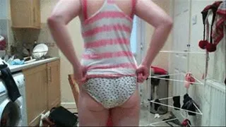 pad bulge while doing my washing