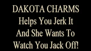 Watch Dakota Charms Teach You Jerk Off Techniques!! JOI!