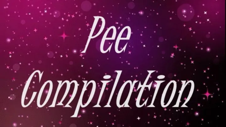 Pee Compilation