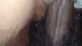 Big Black Rock Cock Pounding tight pussy and cums hard till she cries