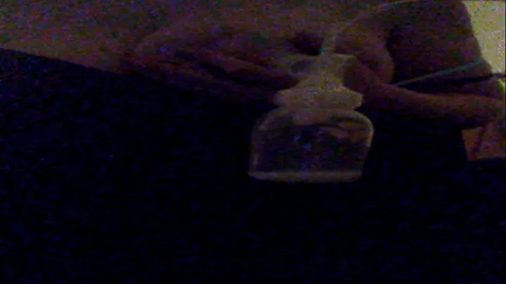 Breast pumping my breast milk in my Bra Part 2