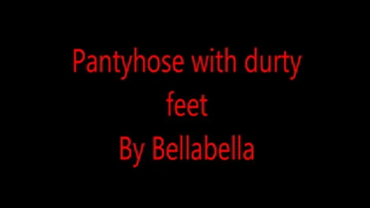 Dirty Feet and stinky pantyhose Part 1