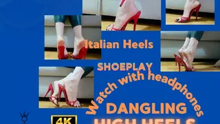 Shoeplay, dangling, toe pointing amazing