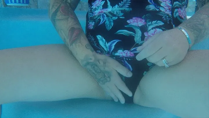 Pool Pussy Tease