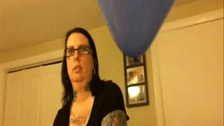 slow motion balloon fun