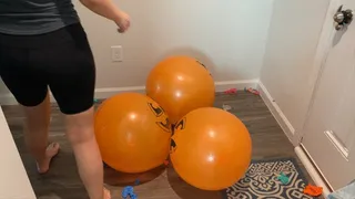 Halloween Balloons Busted