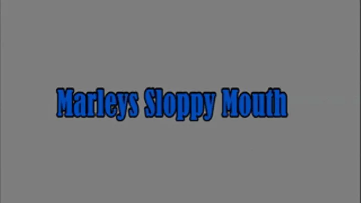 Marleys Sloppy Mouth