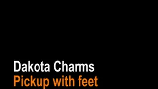 Dakota Charms Picks things up with her feet