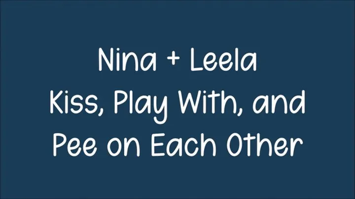 Kiss, Play, and Pee w Nina XXX Soleil