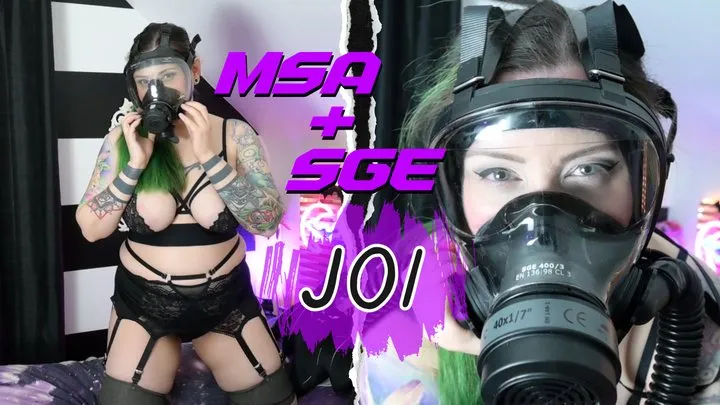 Leela Lapin Dons MSA + SGE Masks and Gives You JOI