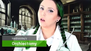 Leela Lapin is Wednesday Addams in Orchiectomy