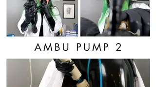 Leela Lapin Uses a Mask, Ambu Bag and Hitachi in Ambu Pump 2