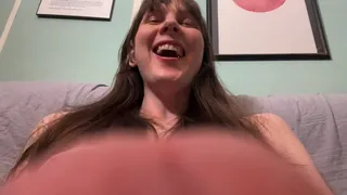 Giantess Shoves You In Her Pisshole and Masturbates