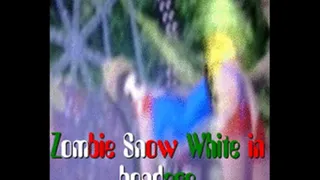 Zombie Snow white in bondage