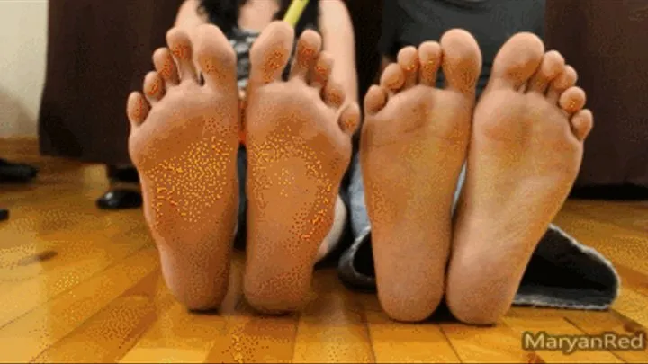 Feet comparison