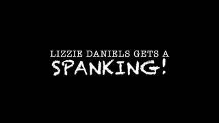 Lizzie Gets A Spanking