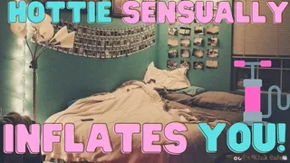 Hottie Sensually Inflates You to Bursting! (AUDIO)