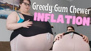 Greedy Gum Chewer Gets Inflated!
