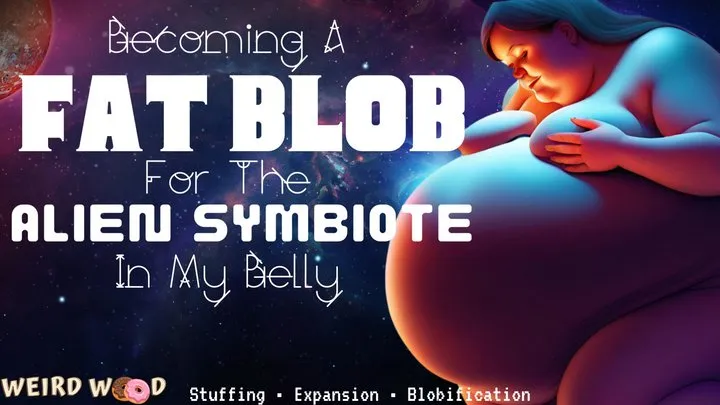 Becoming A Fat Blob for the Alien Symbiote In My Belly! (AUDIO)