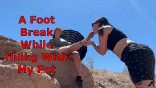 A Foot Break While Hiking With My Pet Raven Vice And Autumn Bodell Lesbian Foot Worship Foot Domination Goddess Feet Foot Licking Foot Slave Training