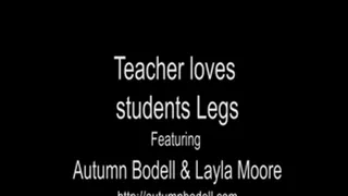 Teacher Loves Students Legs