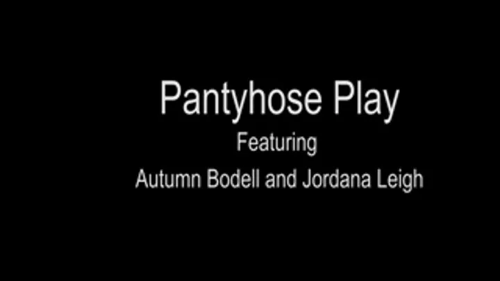 Pantyhose Play