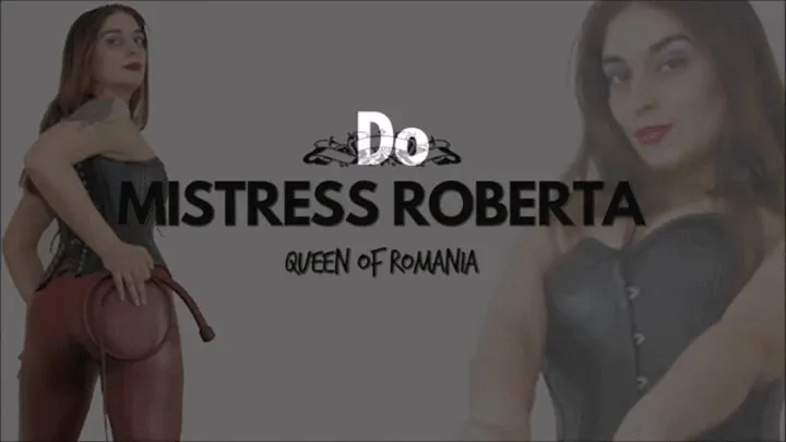 Mistress Roberta - First feeling of whipping with more tools