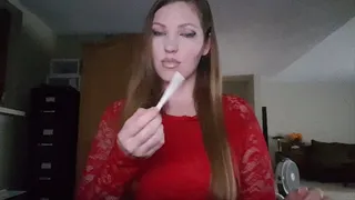 You have until i finish this cigarette to cum for me