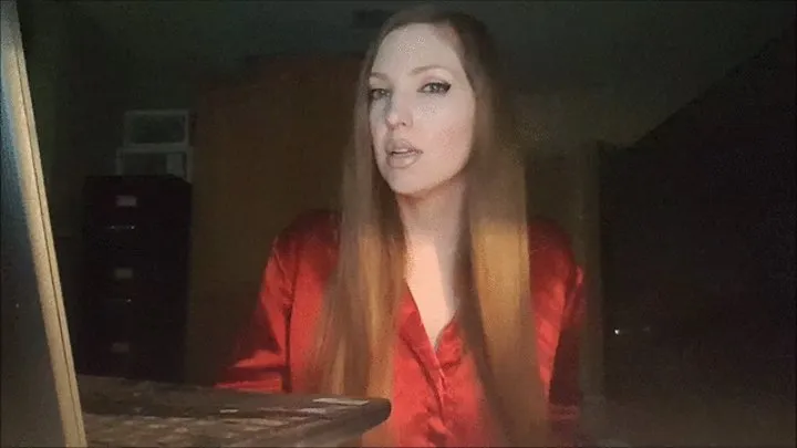 Custom Clip! "Femme Fatale webcam Executrix" NO NUDITY