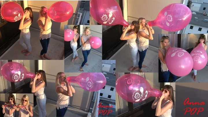 The Three Types ... of Anna POP Balloons