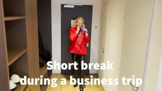 Short break during a business trip