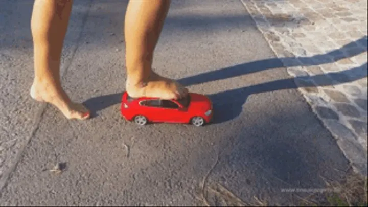 Sneakergirl Walkover Toy-Car