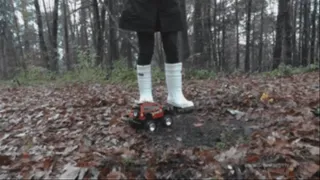 Sneakergirl Crushing Remote Controlled Truck