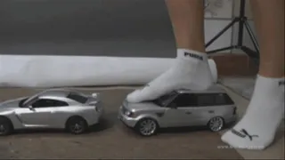 RC Car Crush Catwalk in Socks & Sneakers